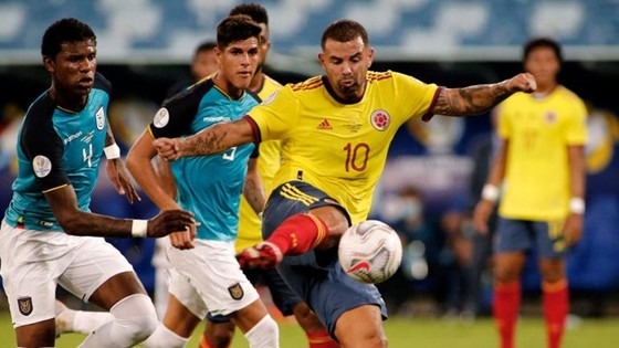 soi kèo Ecuador cùng Colombia